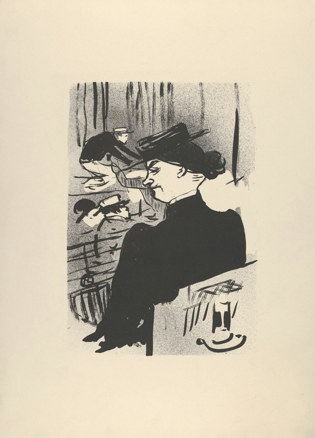vintage lithograph poster