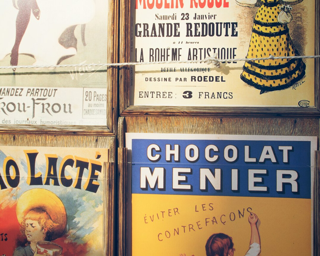 early 20th century french ads